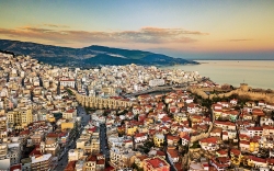 Kavala city view