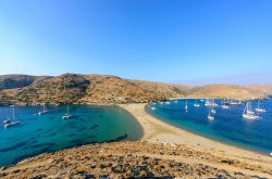 Kythnos, Kolona beach