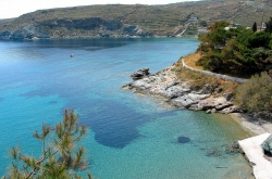 Kythnos, amoudaki bay