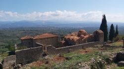 Mistrà panoramic view