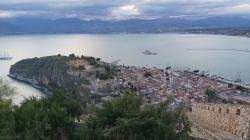 Nafplio from the Palamidi fortress